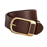 Fashion Brown Genuine Leather Belt 時尚棕色牛皮皮帶 KCBELT1103