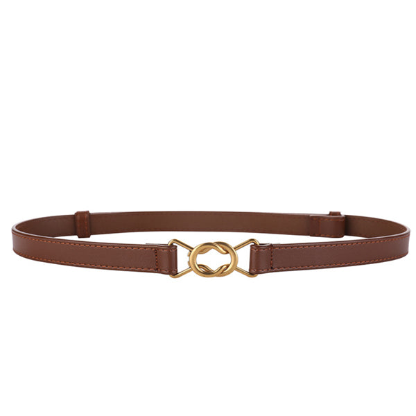 gold leather belt womens