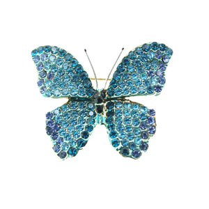 Rhinestone Butterfly Brooch 水鑽向日葵胸針 KCHM1121