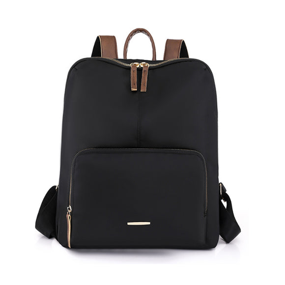 Black Backpack Purse for Women, Business Stylish Black Backpacks 女士黑色背包，商務時尚黑色背包 KCBAG2255
