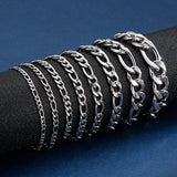 Stainless Steel 6mm Bracelet (Circumference 20cm) 不銹鋼6毫米手鍊 (鍊長 20cm) KJBR16248