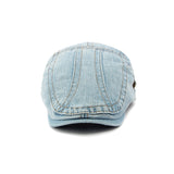 Light Blue Denim Beret Hat 淺藍色牛仔貝雷帽 KCHT2437