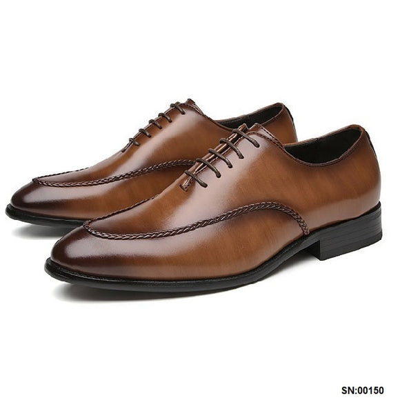 布朗普頓雕花真皮牛津皮鞋 / Brompton Brogue Leather Oxford Shoes KN25028