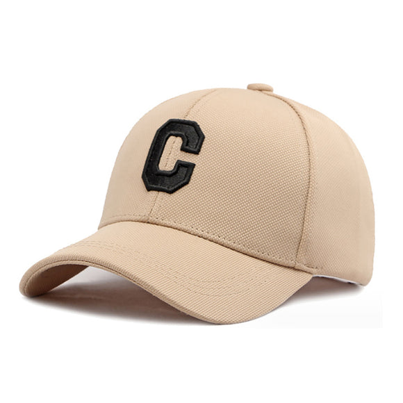 Letter C Khaki Adjustable Baseball Cap C字母卡其色可調節棒球帽 KCHT2387