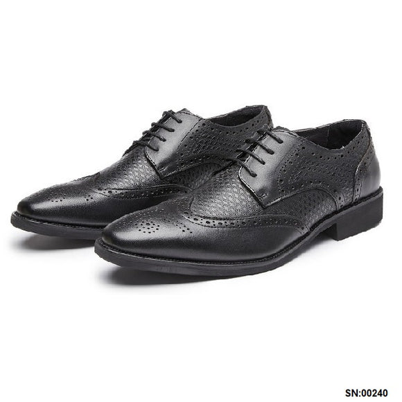 麥卡利斯特真皮雕花皮鞋 / McAllister Leather Brogues Shoes KN25031
