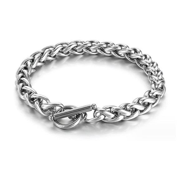 Stainless Steel Hip Hop Bracelet 不銹鋼嘻哈手鍊 KJBR16274
