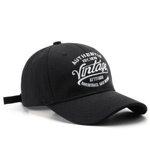 Black American Style Baseball Cap 黑色美式棒球帽 KCHT2319