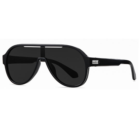 Round Frame Polarized Oversized Sunglasses UV 400 Protection 圓框偏光大框太陽眼鏡 抗 UV KCSG2204