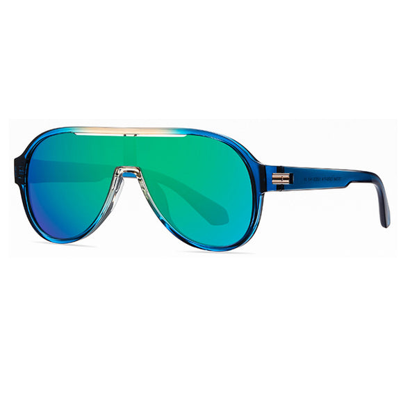 Round Frame Polarized Oversized Sunglasses UV 400 Protection 圓框偏光大框太陽眼鏡 抗 UV KCSG2207