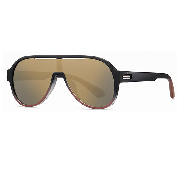 Round Frame Polarized Oversized Sunglasses UV 400 Protection 圓框偏光大框太陽眼鏡 抗 UV KCSG2208