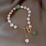 Baroque Freshwater Pearl Bracelet 巴洛克淡水珍珠手鍊 KJBR16228