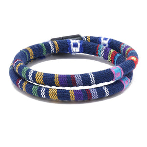 Bohemian Beach Colorful Bracelet 波西米亞沙灘風七彩手鍊 KJBR16230