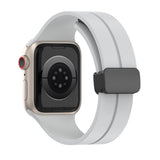 Grey Magnetic Buckle Silicone Apple Watch Band 灰色磁吸扣矽膠 Apple 錶帶 KCWATCH1246