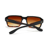 Brown Round Frame Brown Lens Polarized Sunglasses UV 400 Protection 棕色圓框棕色鏡片偏光太陽眼鏡 KCSG2247