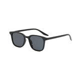 Black Round Frame Black Lens Polarized Sunglasses UV 400 Protection 黑色圓框黑色鏡片偏光太陽眼鏡 KCSG2248