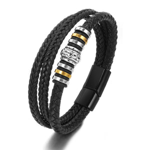 Black Ethnic Woven Bracelet (Circumference 21cm) 黑色民族風編織手鍊 (鍊長 21cm) KJBR16264