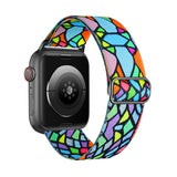 Printed Nylon Apple Watch Band 彩虹尼龍彩繪 Apple 錶帶 KCWATCH1285