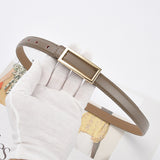 Khaki Women Genuine Leather Belt 卡其女士真皮皮带 KCBELT1028b