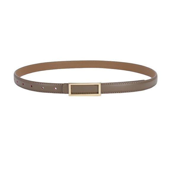 Khaki Women Genuine Leather Belt 卡其女士真皮皮带 KCBELT1028b