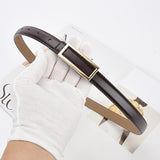 Coffee Women Genuine Leather Belt 咖啡色女士真皮腰帶 KCBELT1028c