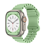 Pistachio Color Silicone Apple Watch Band 開心果色矽膠 Apple 錶帶 KCWATCH1290
