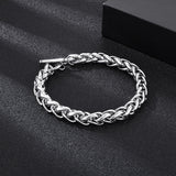 Stainless Steel Hip Hop Bracelet 不銹鋼嘻哈手鍊 KJBR16274