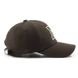 Letter M Coffee Adjustable Baseball Cap M字母咖啡色可調節棒球帽 KCHT2363