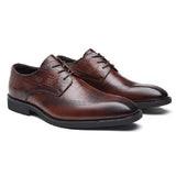 伯恩真皮雕花皮鞋 / Burne Leather Brogues Shoes KN25034