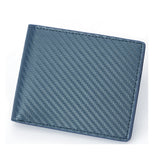 Blue Genuine Leather RFID Wallet 藍色真皮 RFID 錢包 CH19037