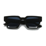 Square Black Frame Black Lens Polarized Sunglasses UV 400 Protection 方形黑框黑色鏡片偏光太陽眼鏡 抗 UV KCSG2229