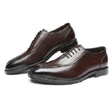 布朗普頓真皮牛津皮鞋 / Brompton Leather Oxford Shoes KN25022