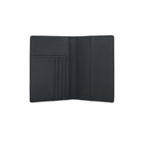Black Grained Leather RFID Passport Holder 黑色真牛皮RFID安全防盜護照證件套 (CH19071)