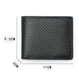 Black Genuine Leather RFID Wallet 黑色真皮 RFID 錢包 CH19036