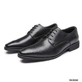 霍克利真皮壓花德比皮鞋 / Hawkley Leather Embossing Brogues Shoes KN25029