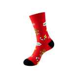 Set of 5 Pairs Christmas Theme Pattern Cozy Socks (One Size) 5對一套聖誕主題圖案舒適襪子 (均碼) HS202425