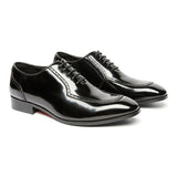 卡梅倫漆皮牛津鞋 / Cameron Patent Leather Oxford Shoes KN25015