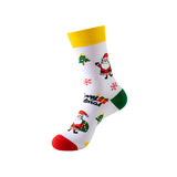 Set of 5 Pairs Christmas Theme Pattern Cozy Socks (One Size) 5對一套聖誕主題圖案舒適襪子 (均碼) HS202426