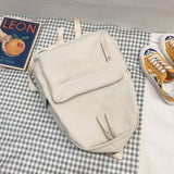 Korean Style White Multipurpose Backpacks 韓版白色多用途背包 KCBAG2203