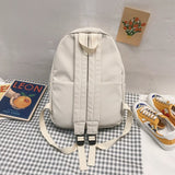Korean Style White Multipurpose Backpacks 韓版白色多用途背包 KCBAG2203