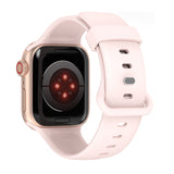 Pink Silicone Apple Watch Band 粉紅色矽膠 Apple 錶帶 KCWATCH1300