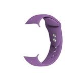 Purple Silicone Apple Watch Band 紫色矽膠 Apple 錶帶 KCWATCH1311