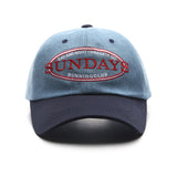 Blue American Style Baseball Cap 藍色美式棒球帽 KCHT2313