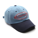 Blue American Style Baseball Cap 藍色美式棒球帽 KCHT2313