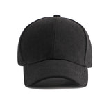 Black Classic Suede Baseball Cap 黑色經典麂皮絨棒球帽 KCHT2323
