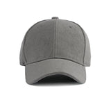 Grey Classic Suede Baseball Cap 灰色經典麂皮絨棒球帽 KCHT2325