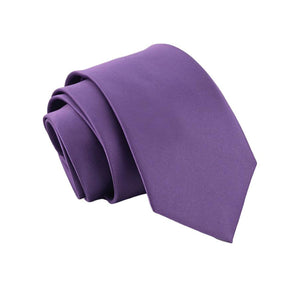 Solid Color Purple Tie Formal Necktie for Men 男士純色紫色領帶正裝領帶 KCBT2334