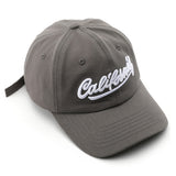 California Embroidery Grey Adjustable Baseball Cap 加州刺繡灰色可調節棒球帽 KCHT2367
