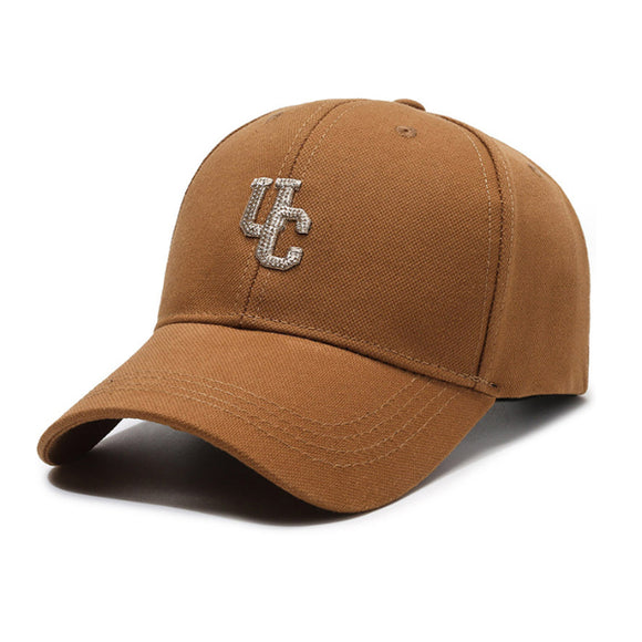 UC Embroidery Brown Adjustable Baseball Cap UC刺繡棕色可調節棒球帽 KCHT2390