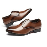 布拉德利真皮德比皮鞋 / Bradley Leather Derby Shoes KN25026
