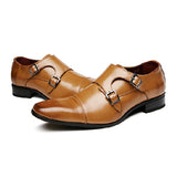 卡姆登真皮英式孟克鞋 / Camden Leather Monk Strap Shoes KN25017